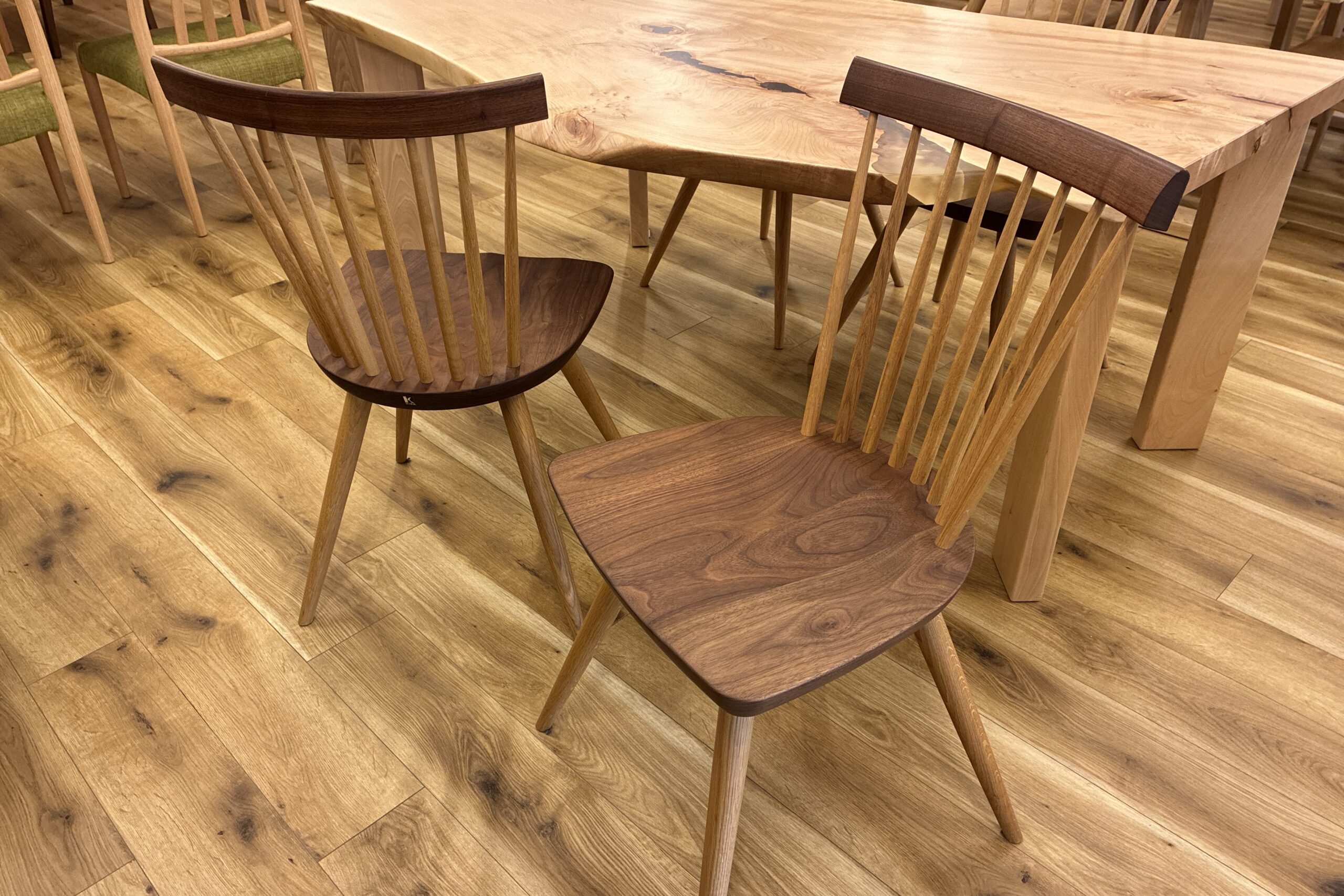 飛騨家具,HIDA,飛騨産業Prescelto,プレシェルト,国産,チェア,ツートン,椅子,天然木,枚方家具団地,木匠舘マイ・ドゥ