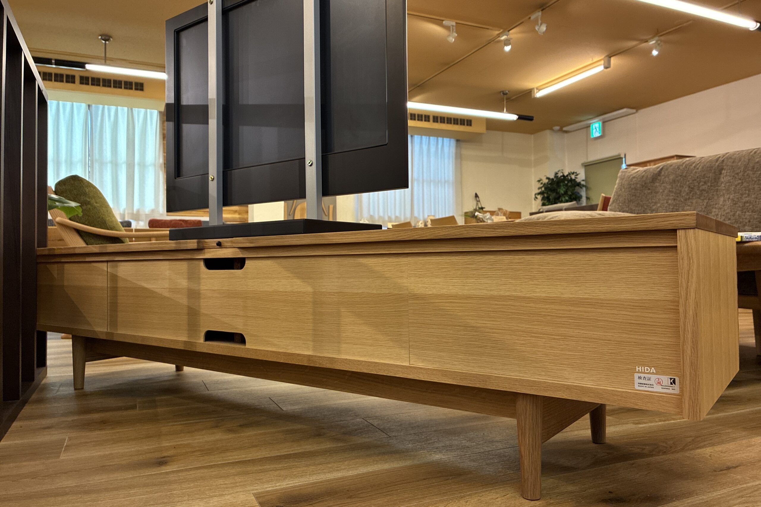 飛騨家具,HIDA,飛騨産業,Standard Collection,スタンダードコレクション,TVボード,AVキャビネット,国産,天然木,枚方家具団地,木匠舘マイ・ドゥ